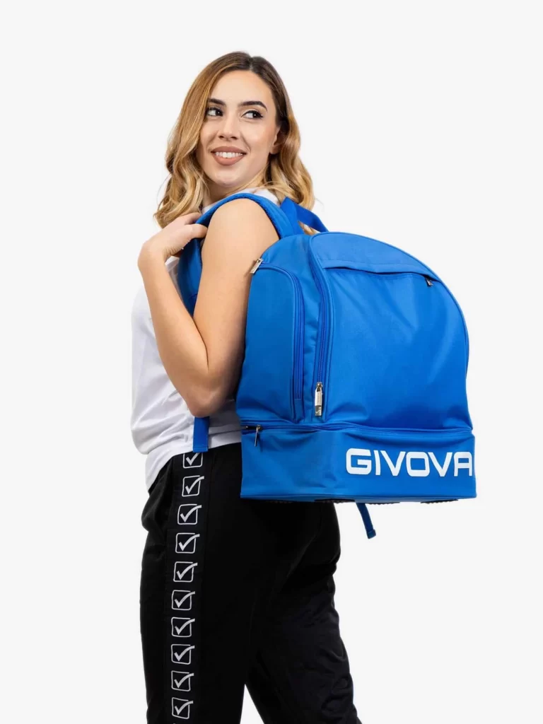 GIVOVA SPORT Hátizsák cipőtároló rekesszel - Kék