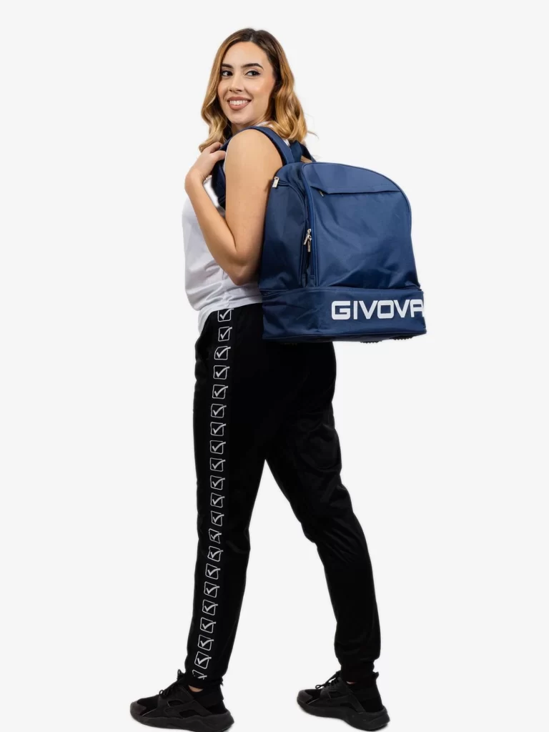 GIVOVA SPORT Hátizsák cipőtároló rekesszel - Sötétkék