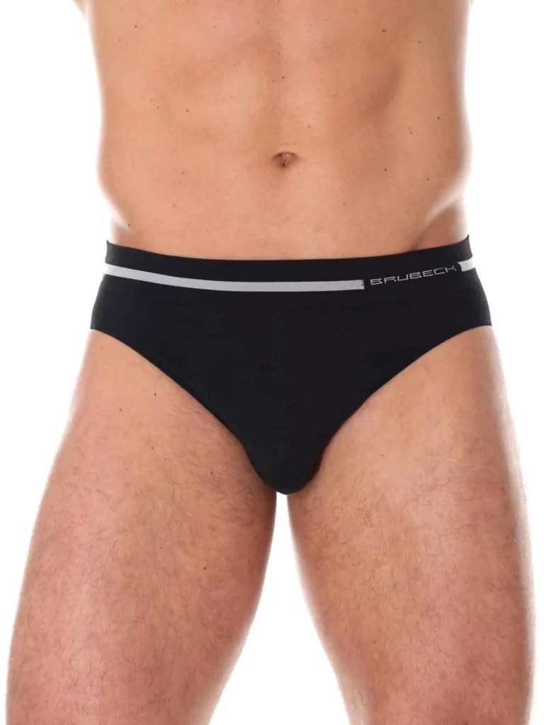 COMFORT WOOL Férfi merinó gyapjú alsónadrág - Fekete