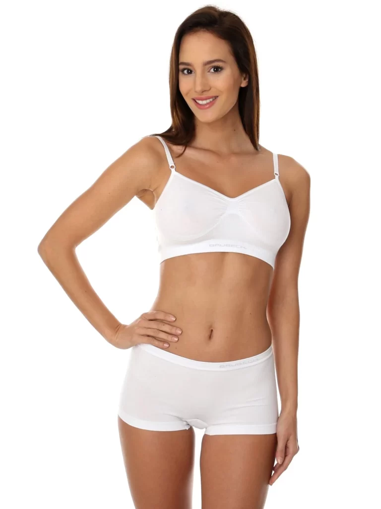 COMFORT COTTON Kényelmes melltartó - Fehér