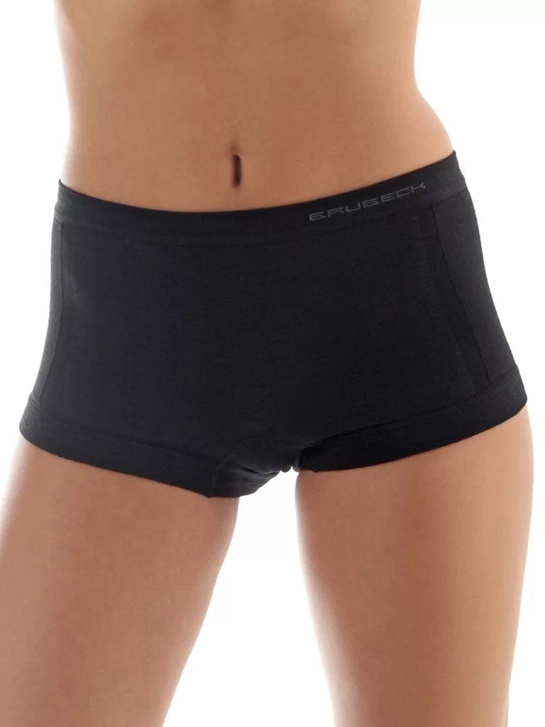 COMFORT WOOL Női merinó gyapjú boxer - Fekete