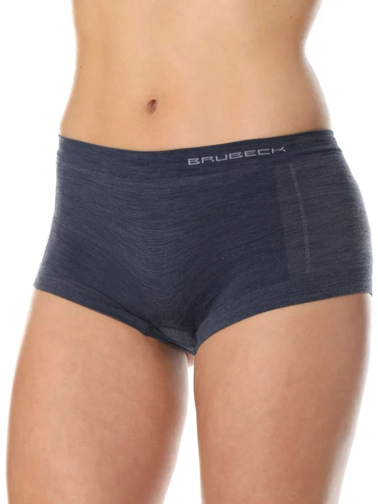 COMFORT WOOL Női merinó gyapjú boxer - Sötétkék