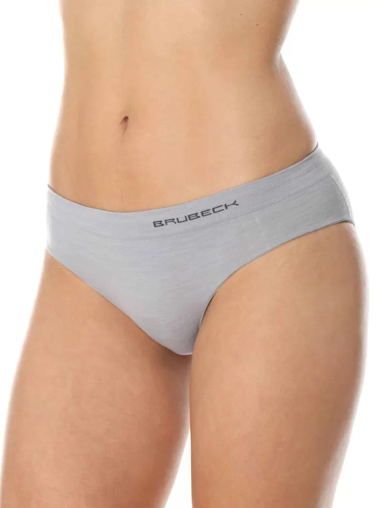 COMFORT WOOL Női merinó gyapjú hipster bugyi - Szürke