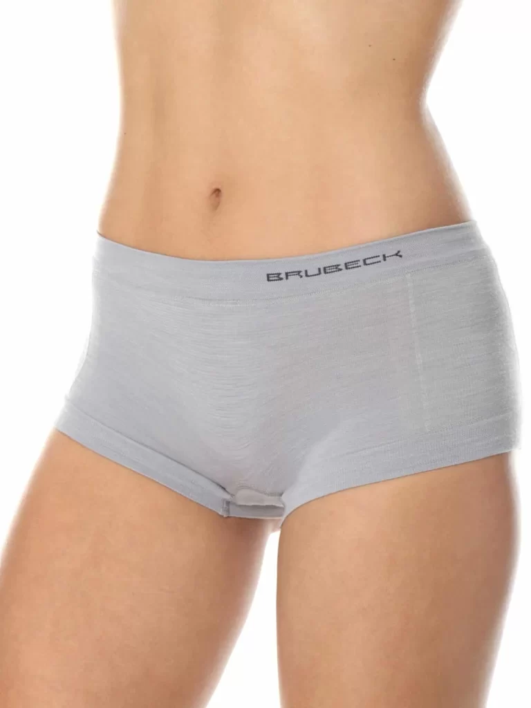 COMFORT WOOL Női merinó gyapjú boxer - Szürke