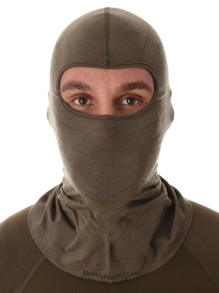 RANGER Wool merinó gyapjú maszk - Khaki