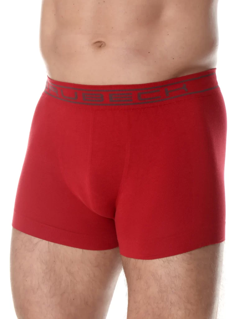COMFORT COTTON Férfi trunk alsónadrág - Sötétpiros