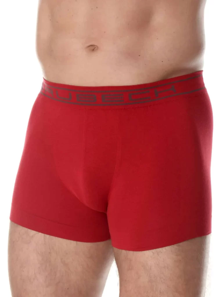 COMFORT COTTON Férfi boxer - Sötétpiros