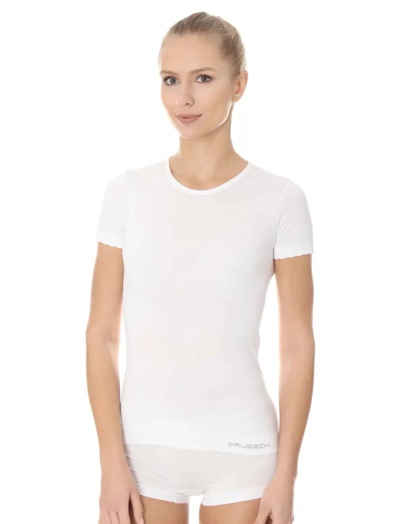 COMFORT COTTON Női rövid ujjú póló - Fehér