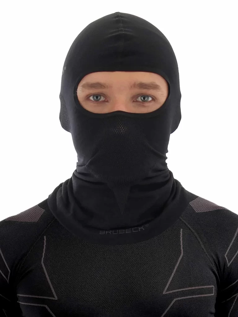 Uniszex motoros maszk - Fekete