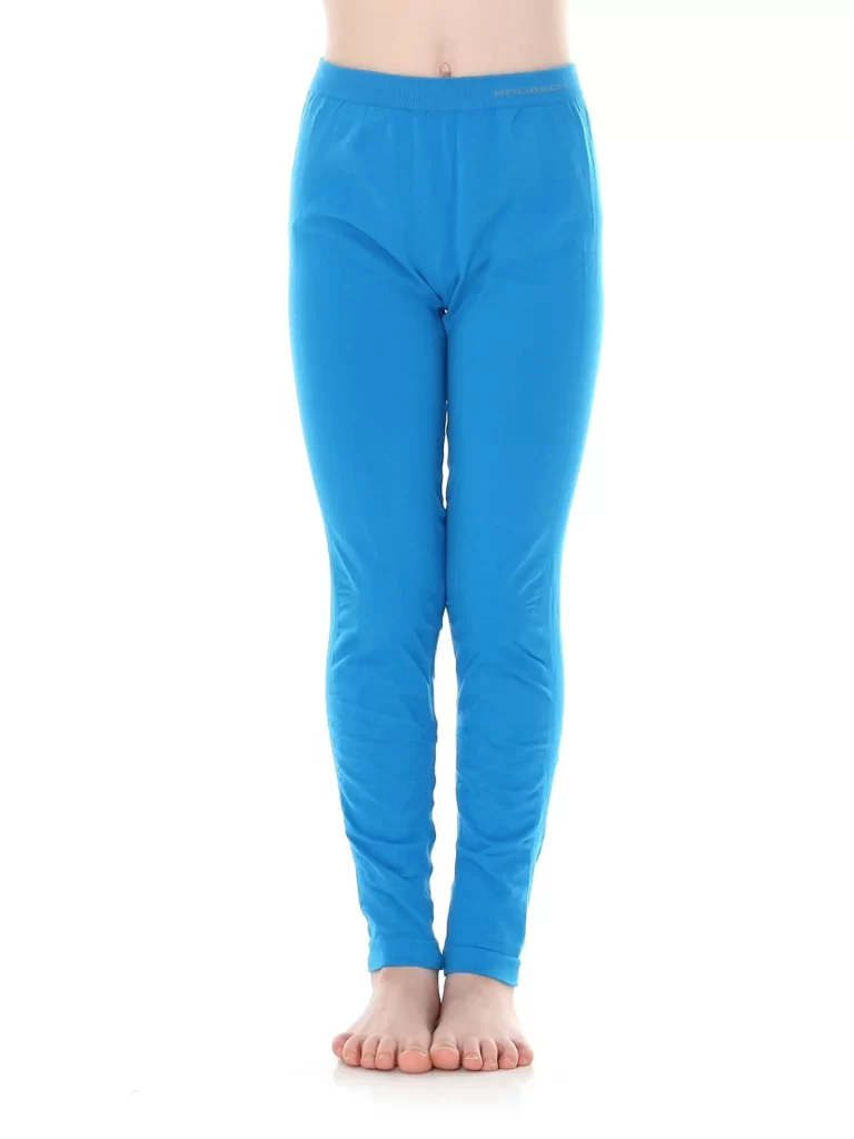 COMFORT COTTON Gyermek uniszex leggings - Azúrkék
