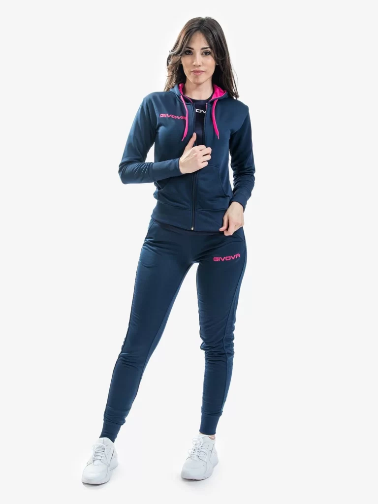 TUTA LADY Női 4 évszakos melegítő szett - Sötétkék / Pink