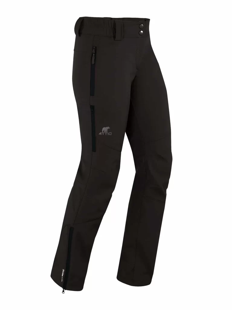 SOFTSHELL OUTDOOR Női vízálló nadrág - Fekete