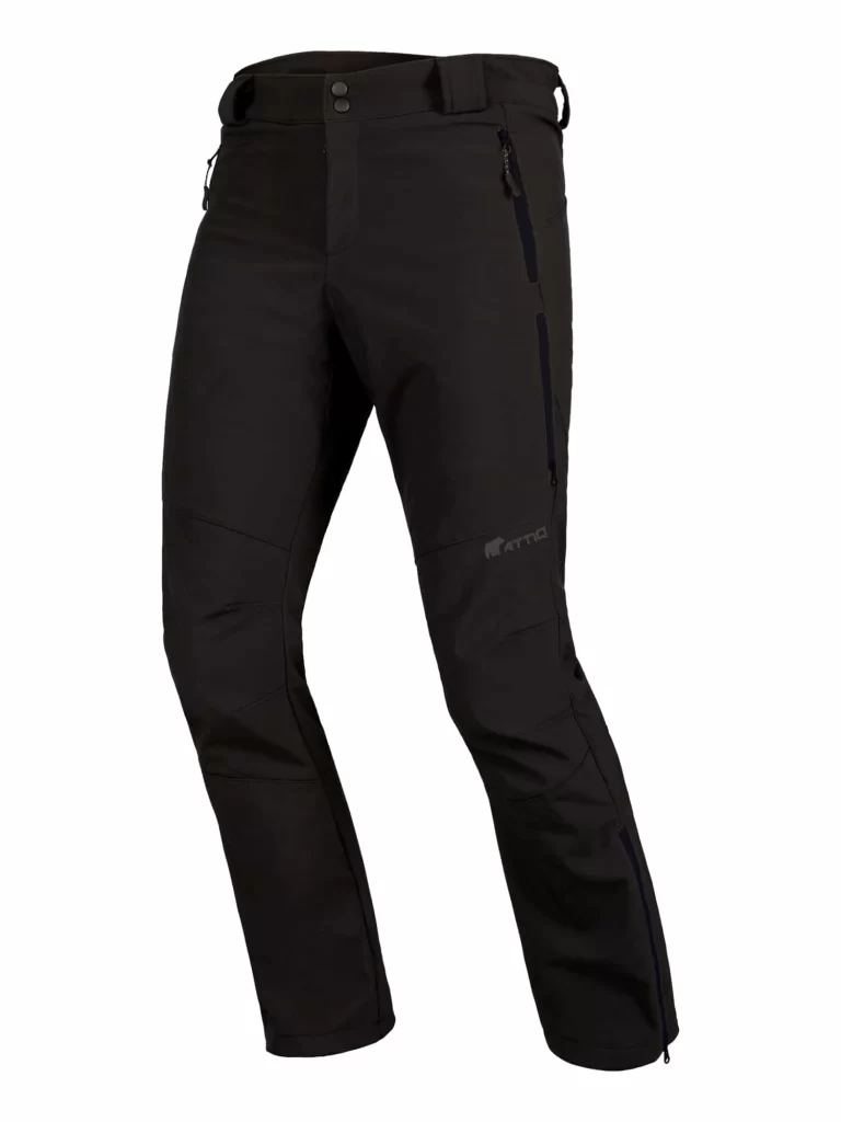 SOFTSHELL OUTDOOR Férfi vízálló nadrág - Fekete
