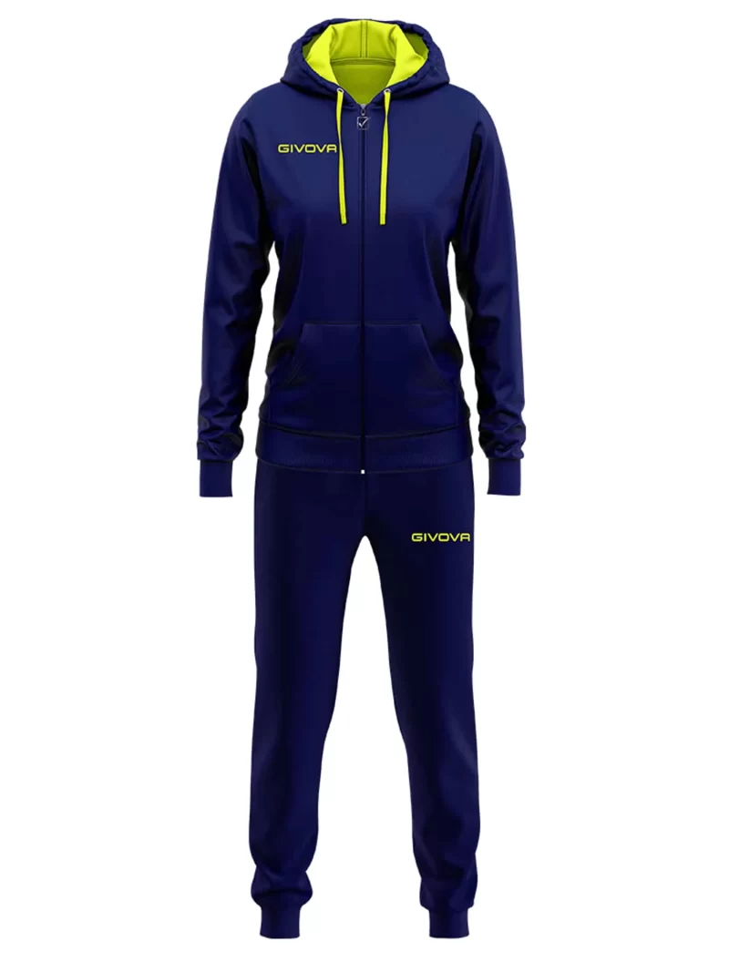 TUTA LADY Női 4 évszakos melegítő szett - Sötétkék / Sárga - Image 7