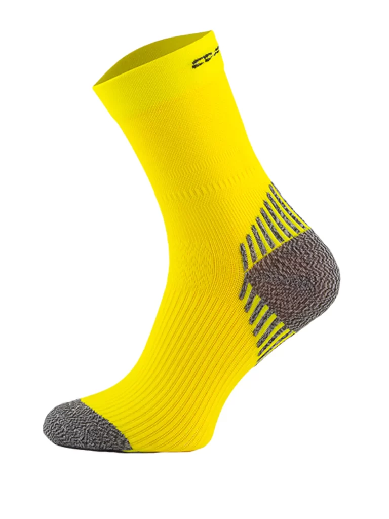 RUN COMPRESSION Kompressziós futózokni - Sárga