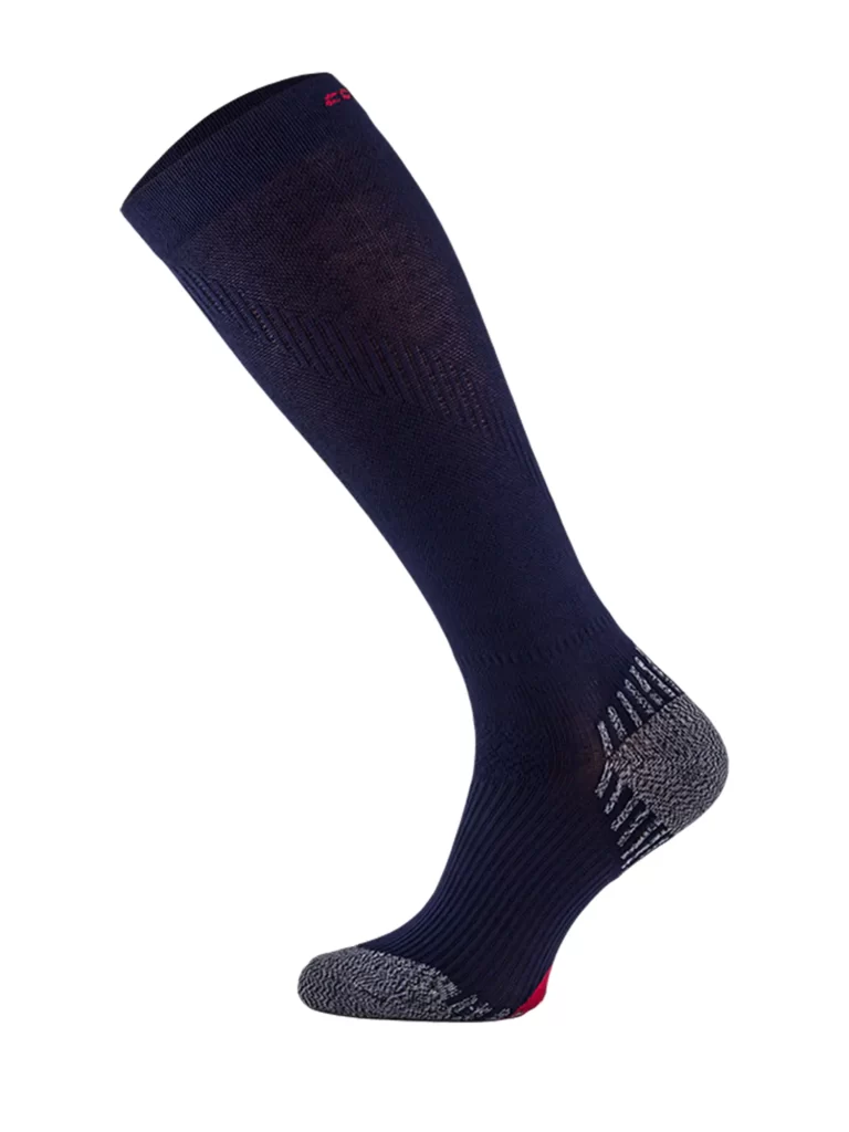 RUN COMPRESSION Kompressziós hosszú szárú futózokni - Sötétkék