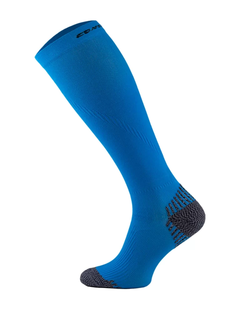 RUN COMPRESSION Kompressziós hosszú szárú futózokni - Kék