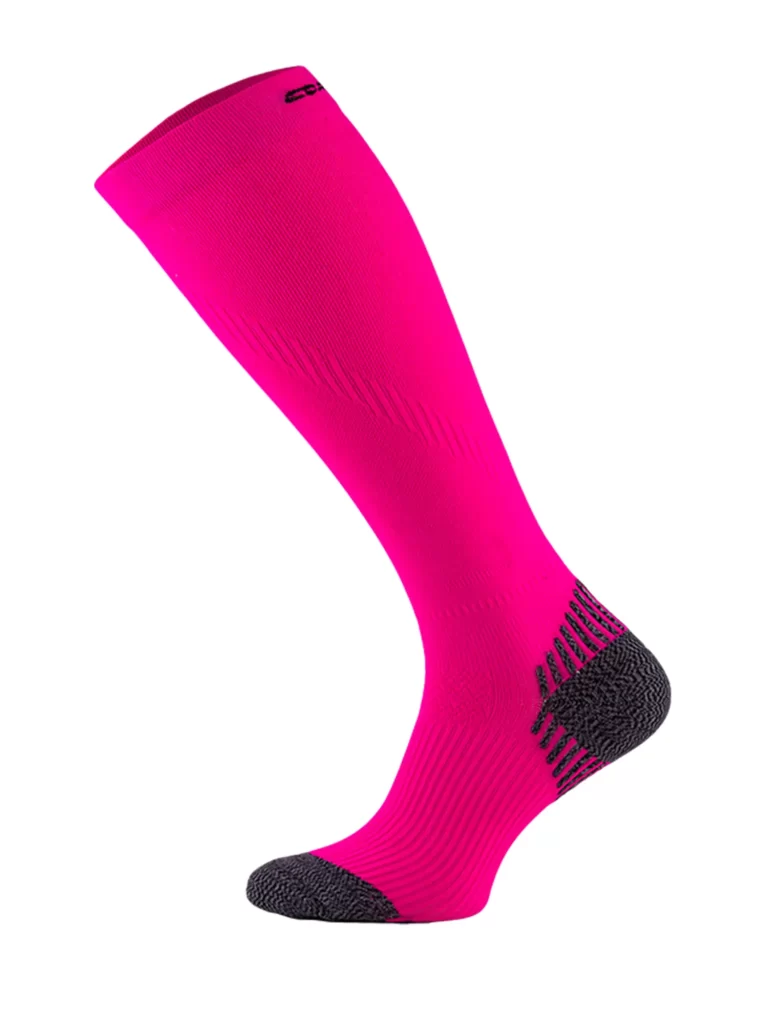 RUN COMPRESSION Kompressziós hosszú szárú futózokni - Pink