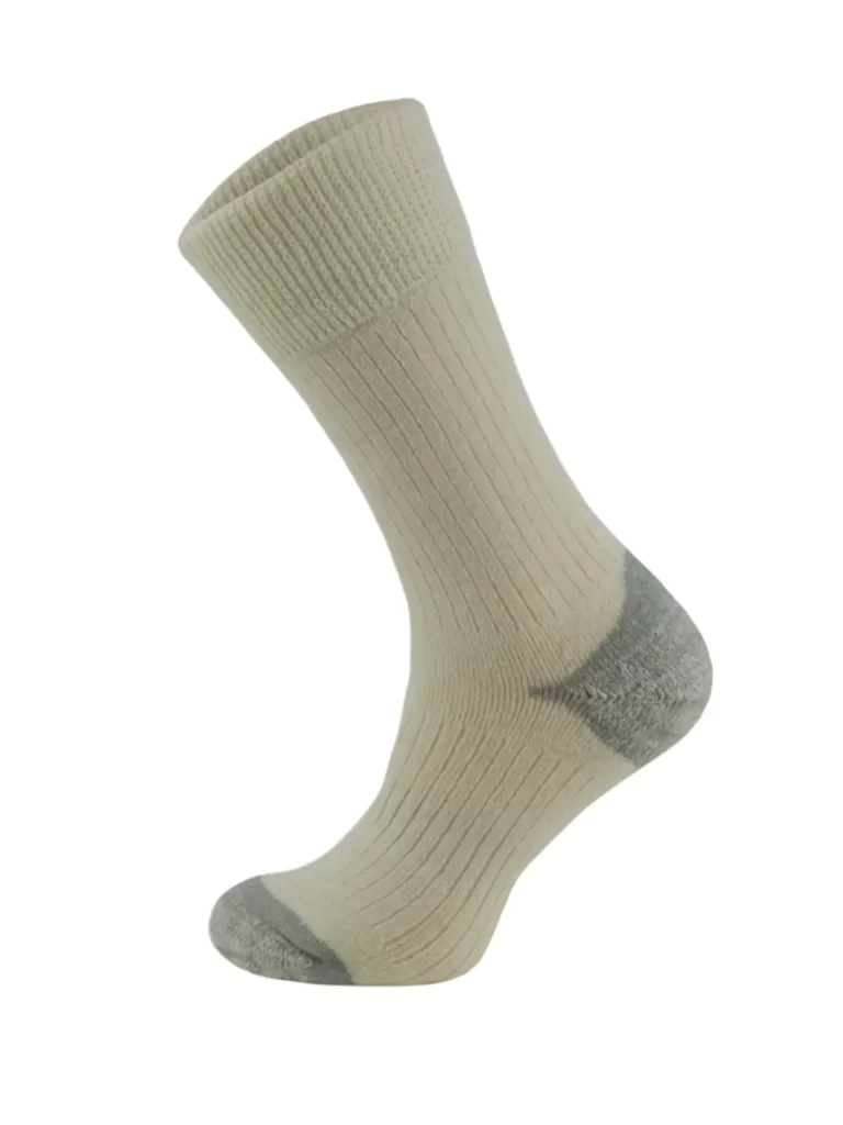 ALPACA OUTDOOR HEAVY Merinó +alpaka gyapjú túrazokni - Bézs