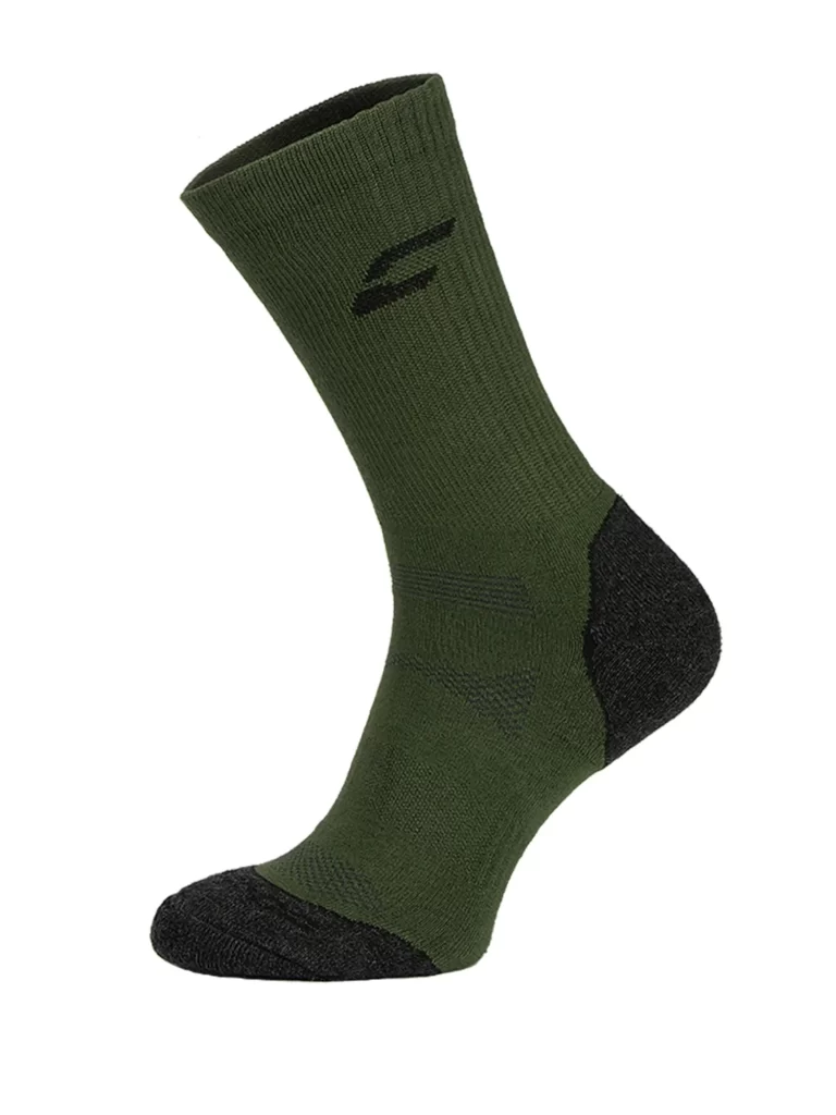 TREKKING OUTDOOR Bambusz +Polycolon túrazokni - Khaki