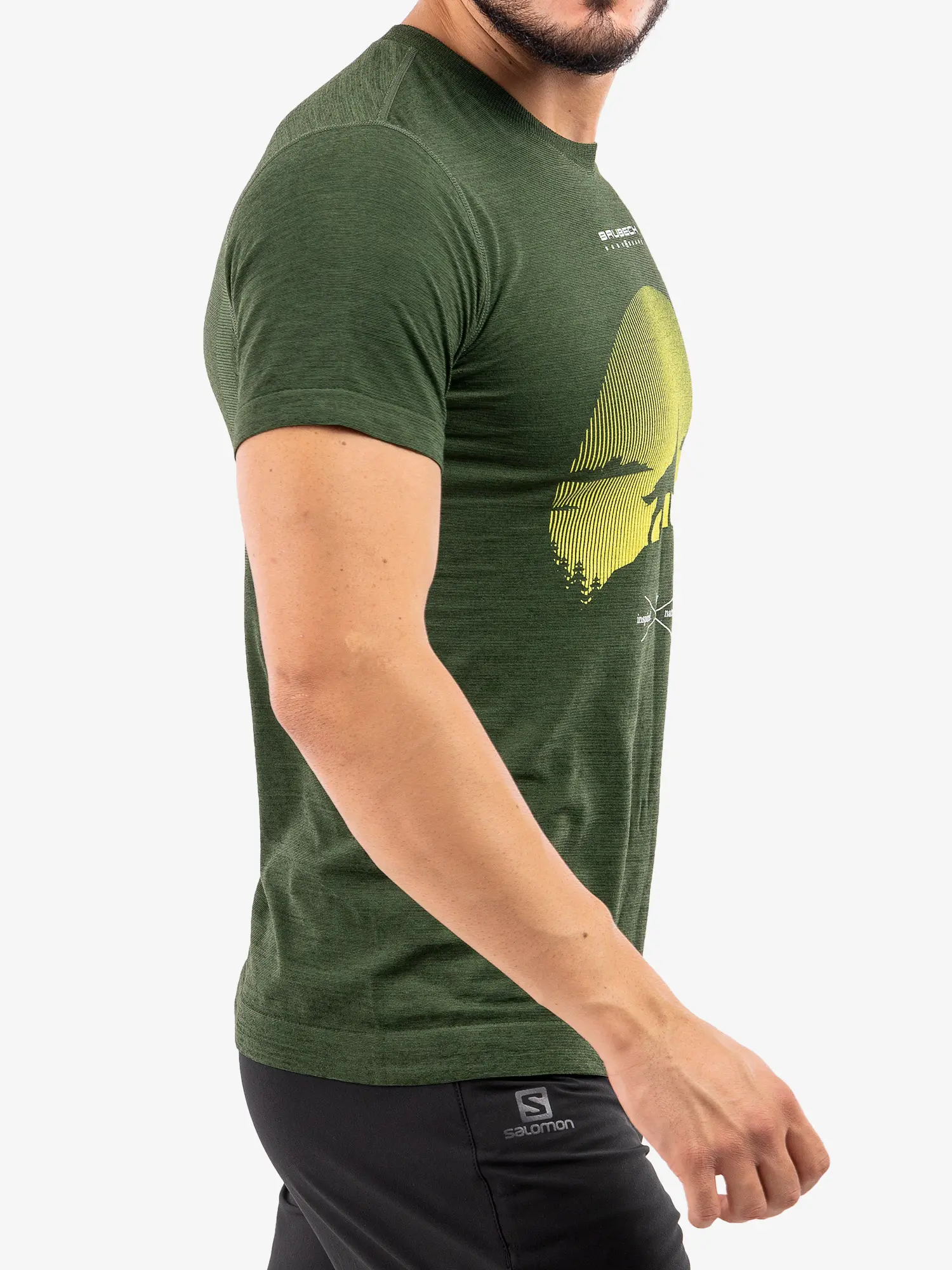 OUTDOOR WOOL PRO Férfi rövid ujjú merinó túrapóló – Zöld 9 OUTDOOR WOOL PRO Férfi rövid ujjú merinó túrapóló - Zöld - Image 6