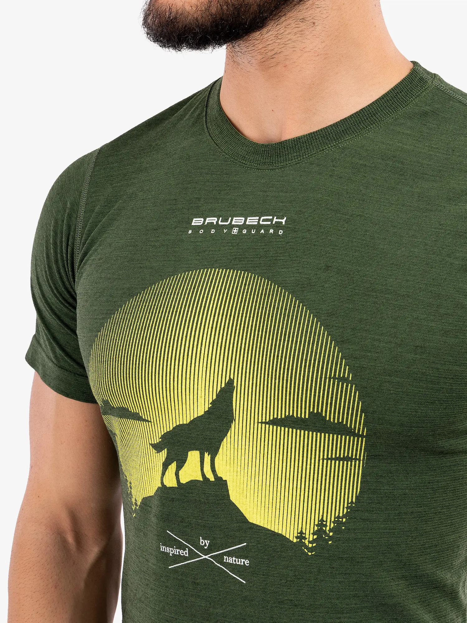 OUTDOOR WOOL PRO Férfi rövid ujjú merinó túrapóló – Zöld 12 OUTDOOR WOOL PRO Férfi rövid ujjú merinó túrapóló - Zöld - Image 9