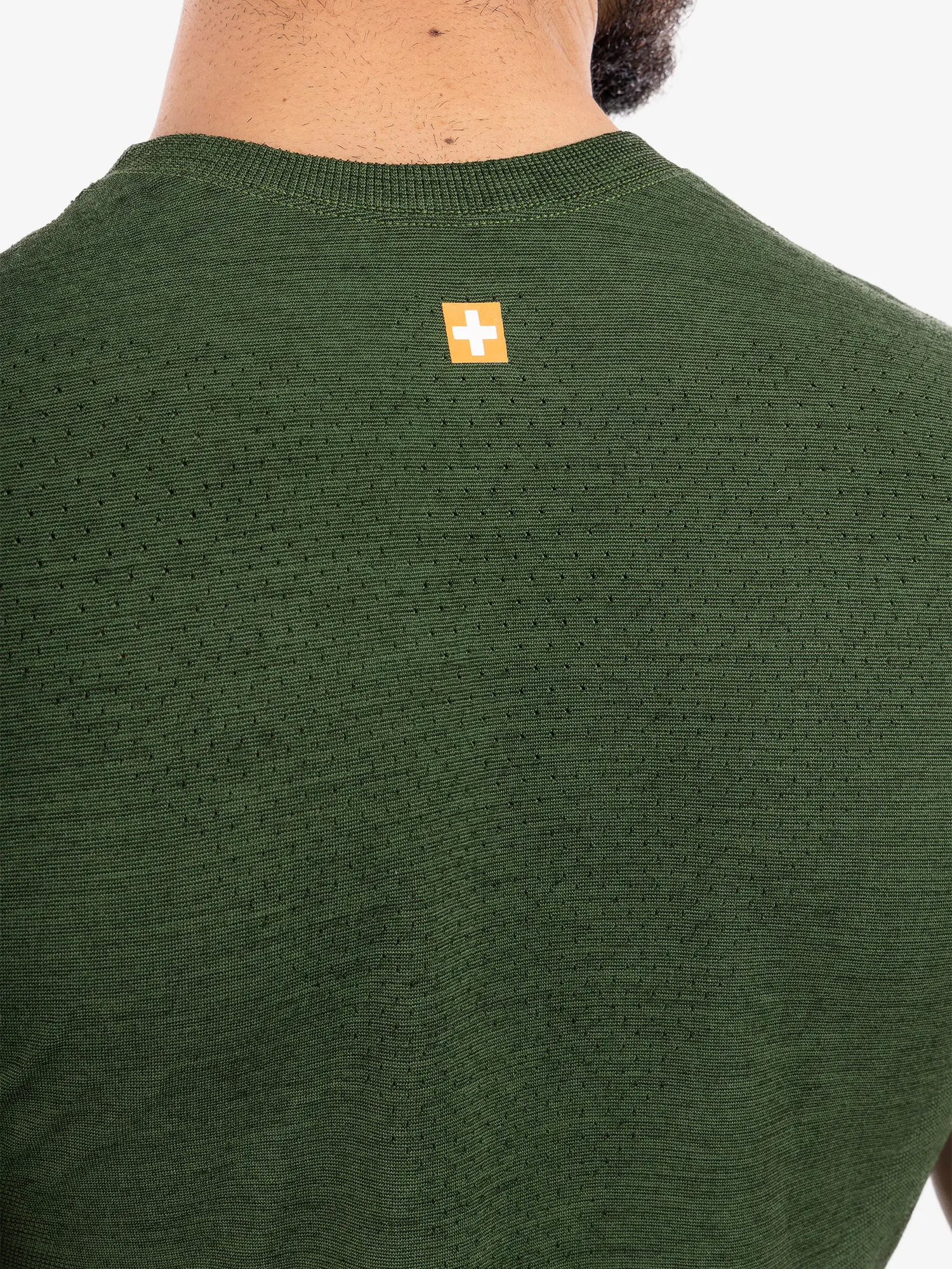 OUTDOOR WOOL PRO Férfi rövid ujjú merinó túrapóló – Zöld 13 OUTDOOR WOOL PRO Férfi rövid ujjú merinó túrapóló - Zöld - Image 10