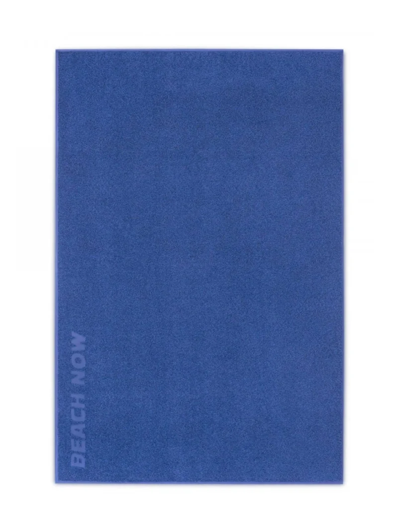 BEACH NOW Strandtörölköző (100cm×160cm) - Kék