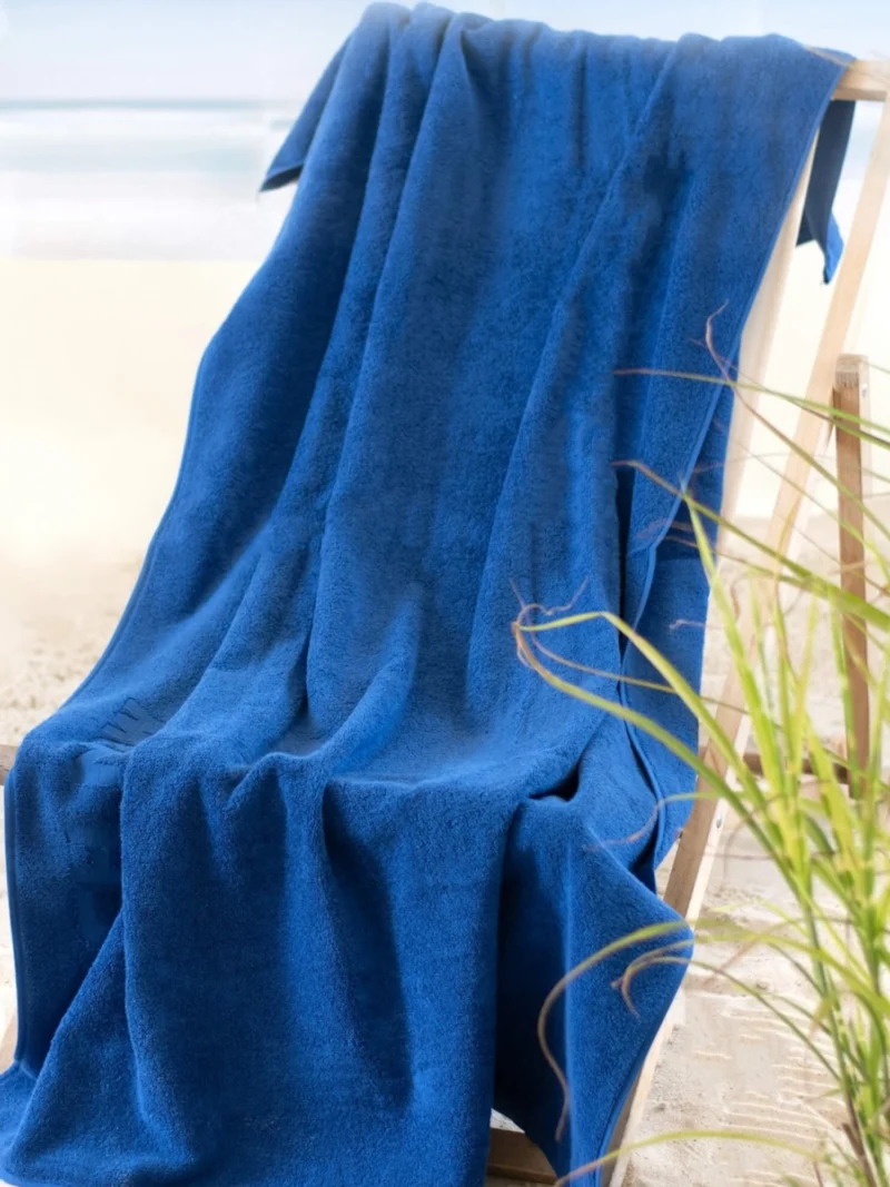 BEACH NOW Strandtörölköző (100cm×160cm) - Kék - Image 5