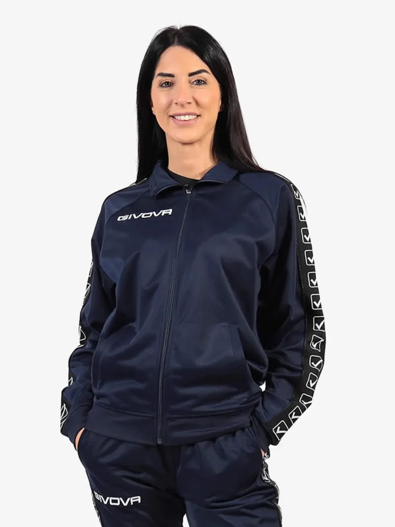 TRICOT BAND Uniszex melegítőfelső - Sötétkék - Image 3