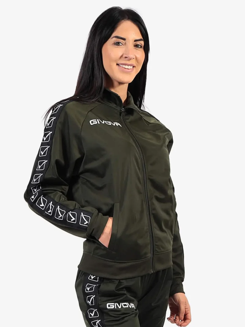 TRICOT BAND Uniszex melegítőfelső - Zöld - Image 3