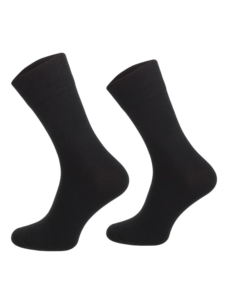 UNIFORM EVERYDAY Pamut hétköznapi zokni - Fekete - Image 2