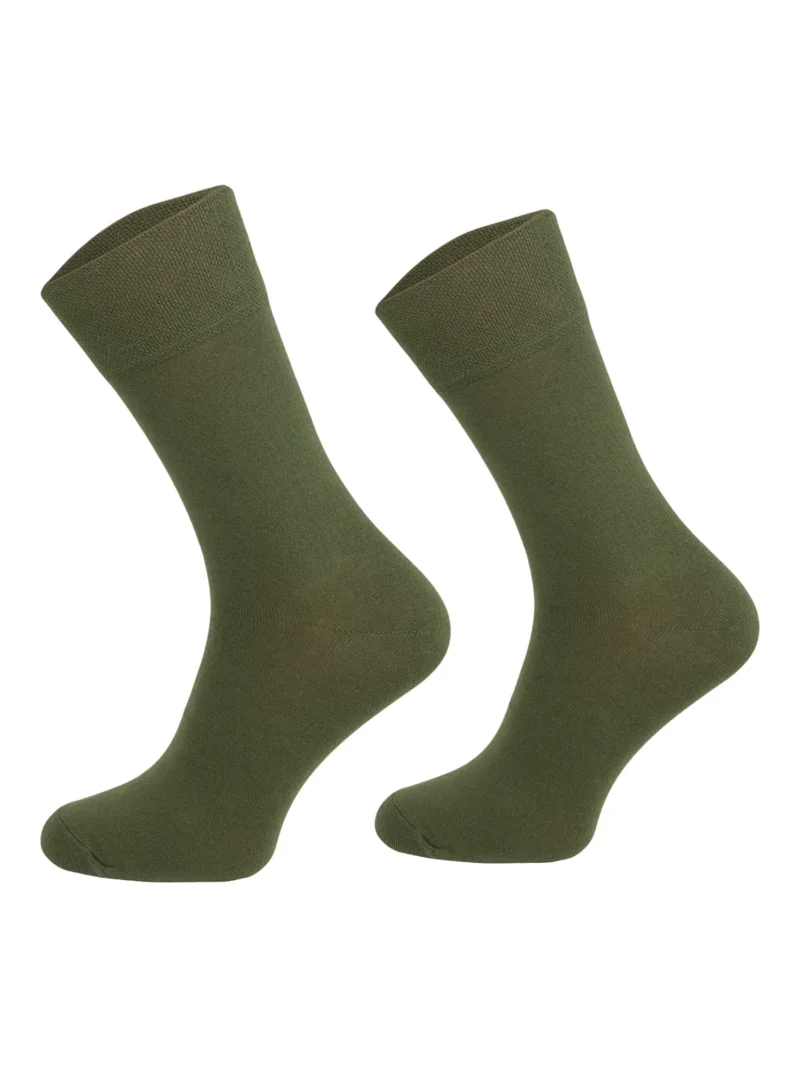 UNIFORM EVERYDAY Pamut hétköznapi zokni - Khaki - Image 2