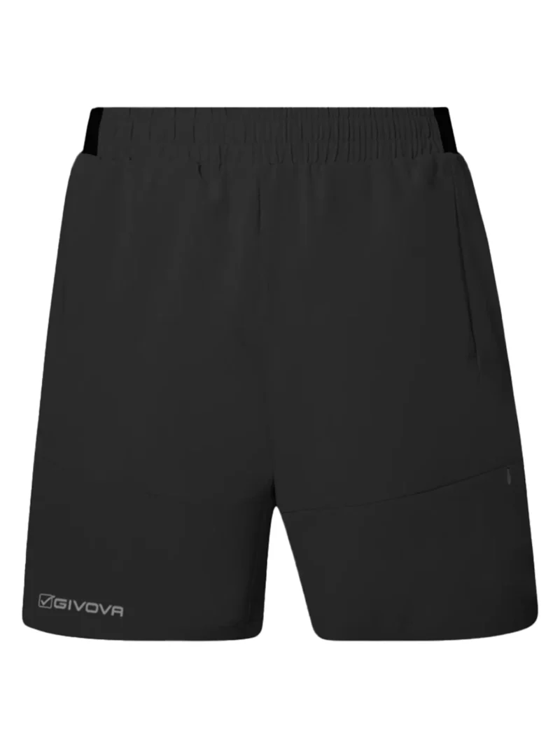 TECNICO Uniszex fitness rövidnadrág short - Fekete - Image 5