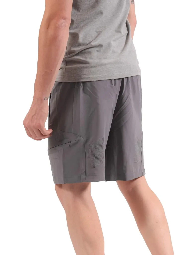 TECNICO Uniszex fitness rövidnadrág short - Szürke