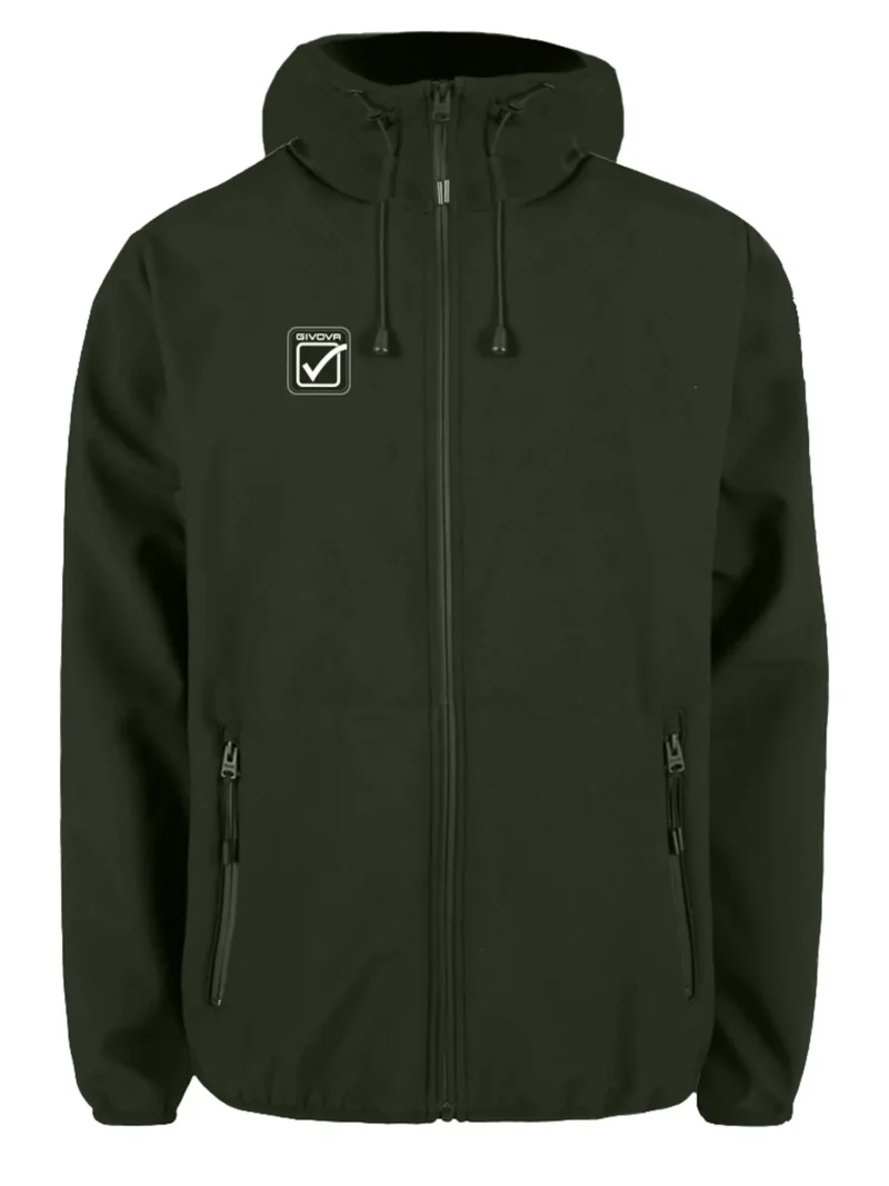 ADVENTURE SOFTSHELL Uniszex víz- és szélálló túradzseki - Khaki - Image 5