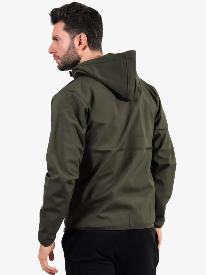 ADVENTURE SOFTSHELL Uniszex víz- és szélálló túradzseki - Khaki - Image 2