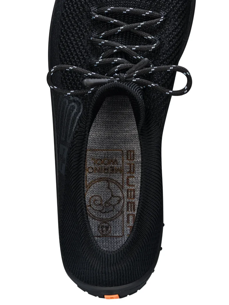 BAREFOOT 25' Férfi merinó gyapjú mezítlábas cipő - Fekete - Image 8