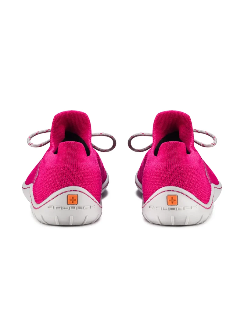 BAREFOOT 25' Női merinó gyapjú mezítlábas cipő - Pink / Világosszürke - Image 4