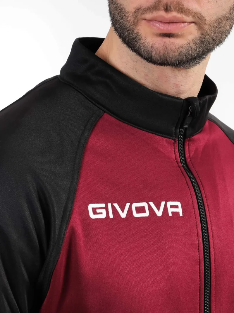 CUBA POLARFLEECE Uniszex melegítő szett - Bordó / Fekete - Image 3