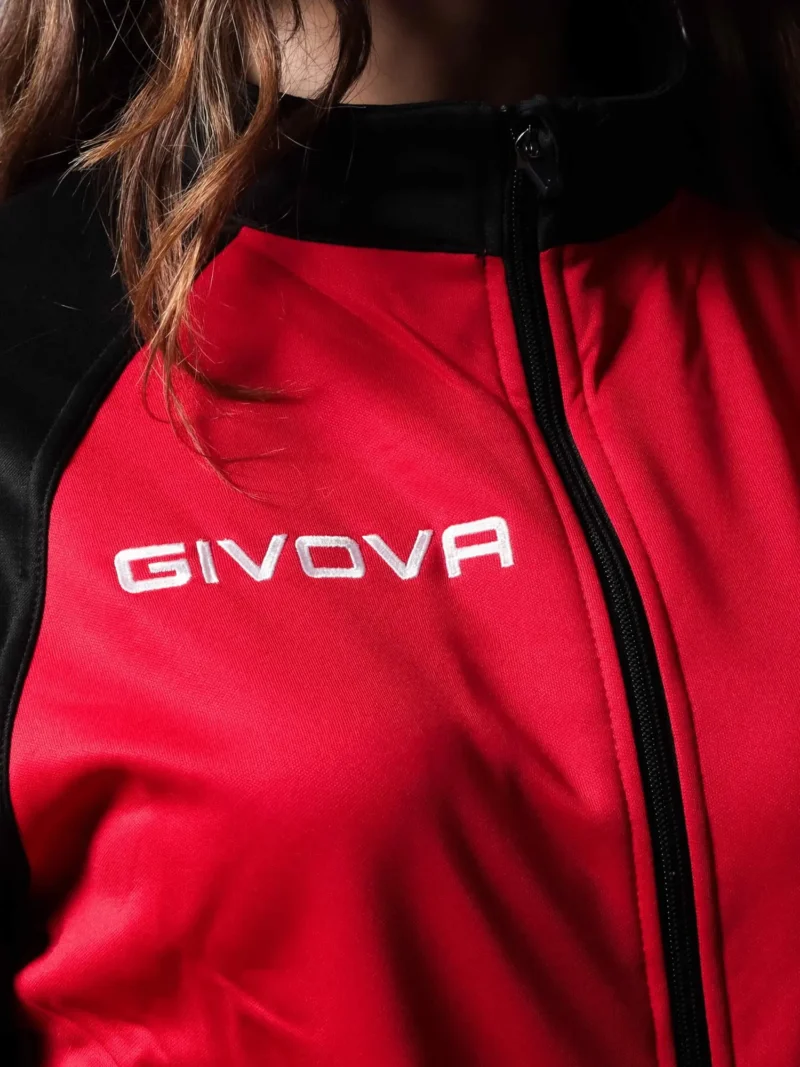 CUBA POLARFLEECE Uniszex melegítő szett - Piros / Fekete - Image 3