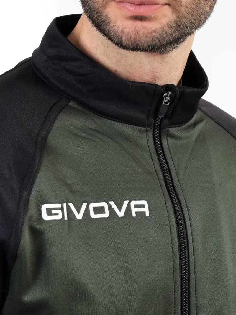 CUBA POLARFLEECE Uniszex melegítő szett - Sötétzöld / Fekete - Image 3
