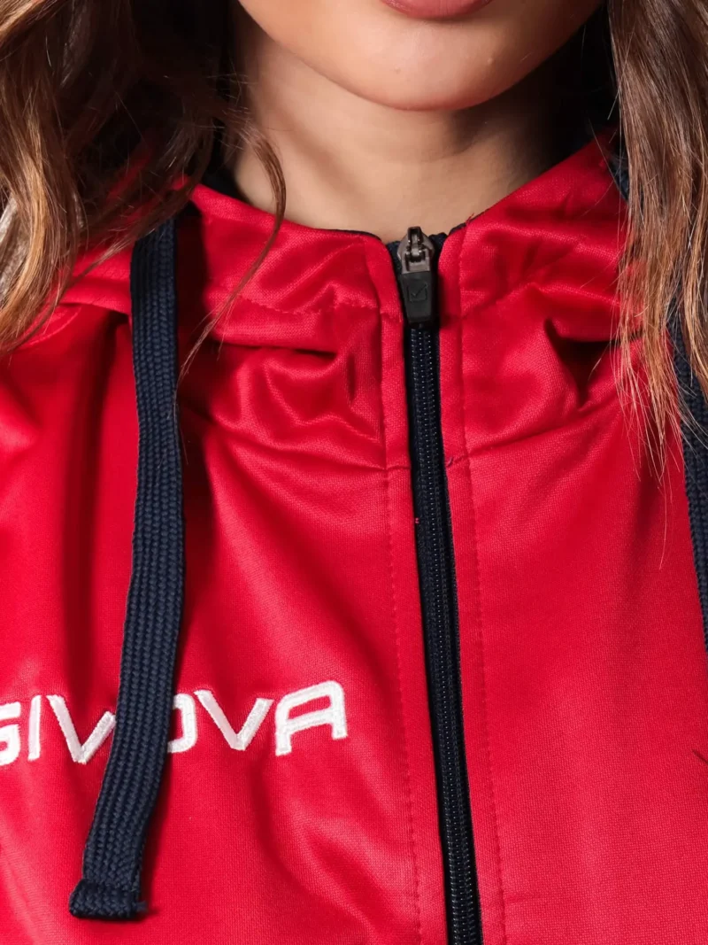 SORRENTO POLARFLEECE Uniszex melegítő szett - Piros / Sötétkék - Image 3
