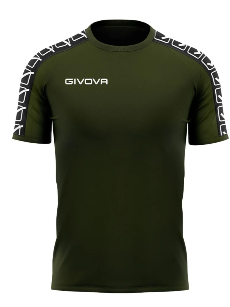 COTTON BAND Uniszex pamut rövid ujjú póló - Khaki - Image 3