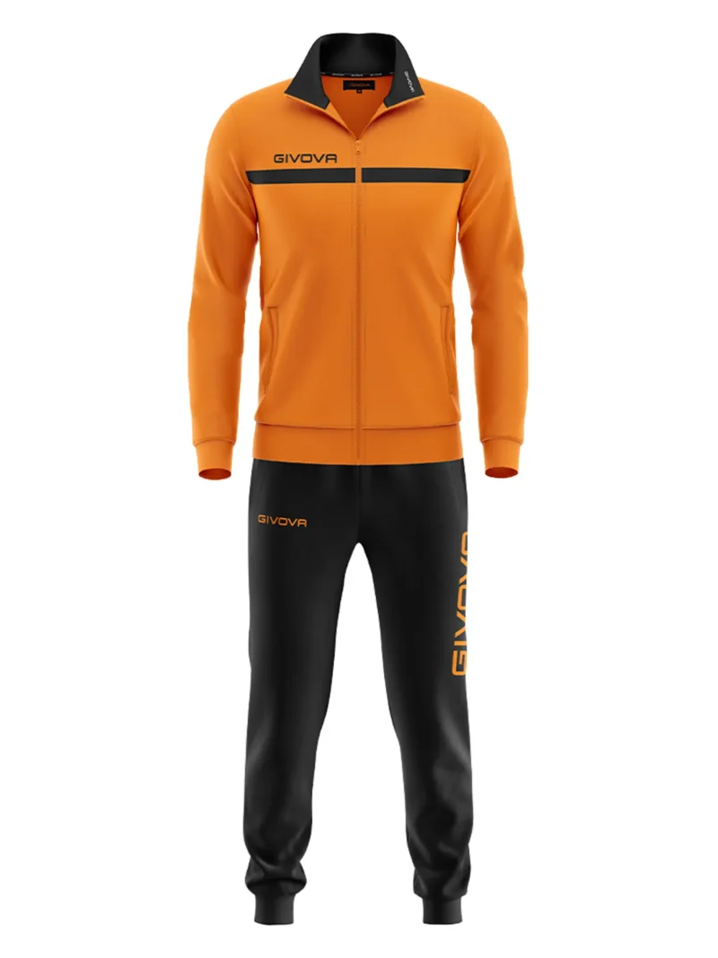 TUTA ONE POLARFLEECE Uniszex melegítő szett - Narancs / Fekete - Image 5