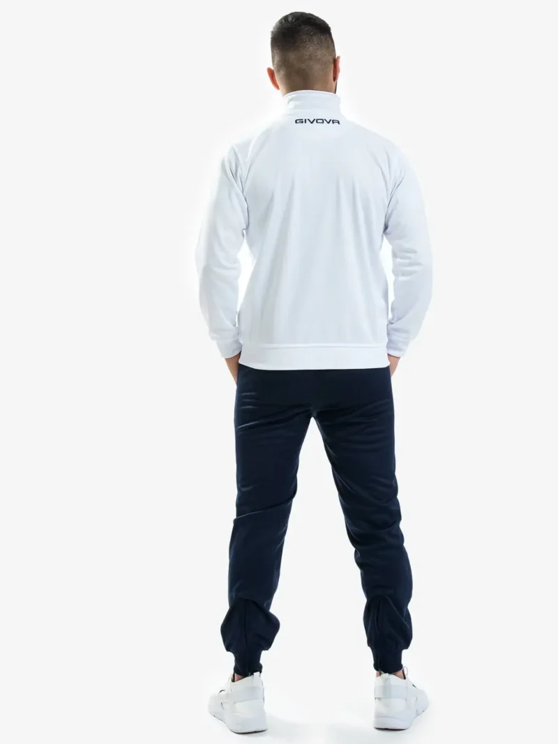 TUTA ONE POLARFLEECE Uniszex melegítő szett - Fehér / Sötétkék - Image 2