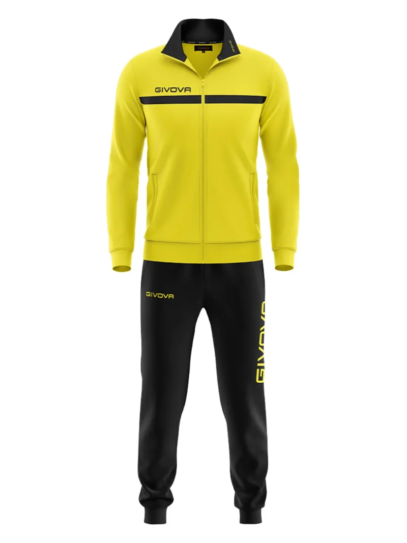 TUTA ONE POLARFLEECE Uniszex melegítő szett - Sárga / Fekete - Image 5