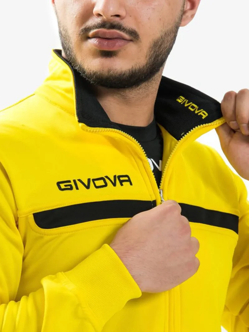 TUTA ONE POLARFLEECE Uniszex melegítő szett - Sárga / Fekete - Image 3