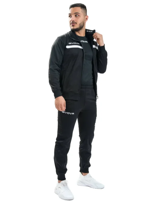 TUTA ONE POLARFLEECE Uniszex melegítő szett - Fekete