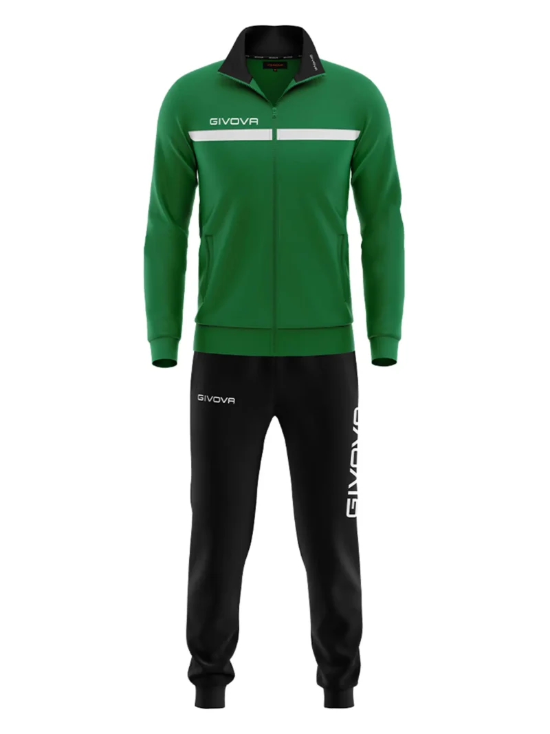 TUTA ONE POLARFLEECE Uniszex melegítő szett - Zöld / Fekete - Image 7